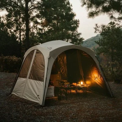 Naturehike Cloud Boundar Quick Opening Canopy - Quicksand Gold (300*300*220) 